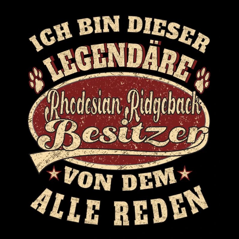 Rhodesian Ridgeback Besitzer Ich bin dieser