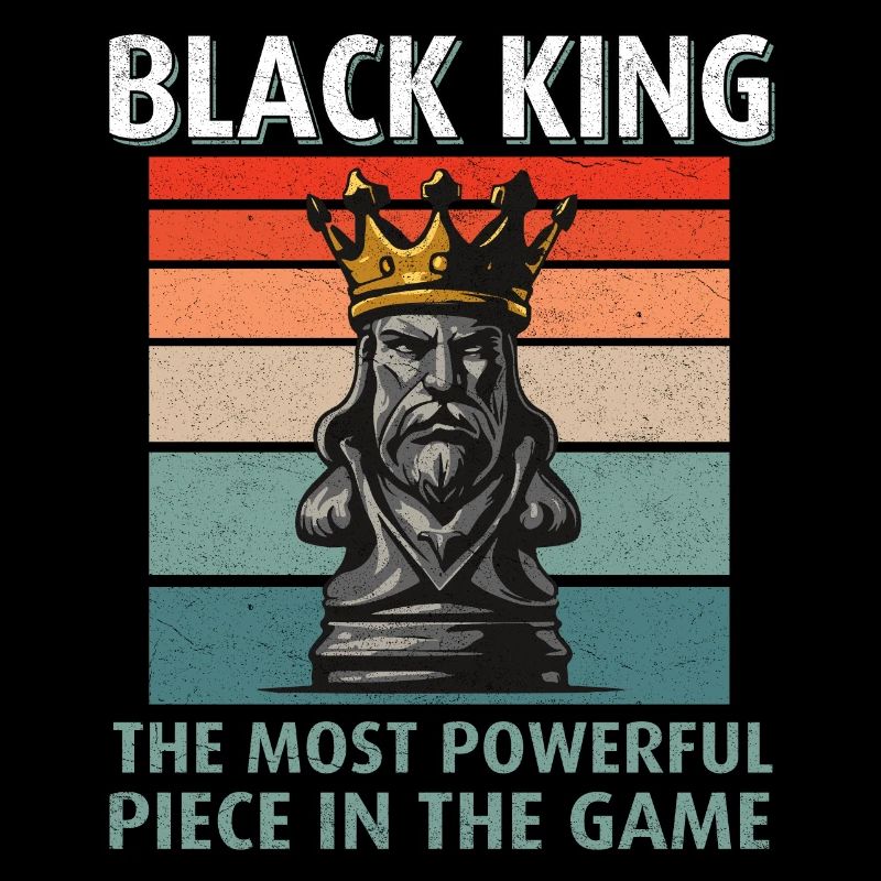 Roi d’échecs - Roi noir