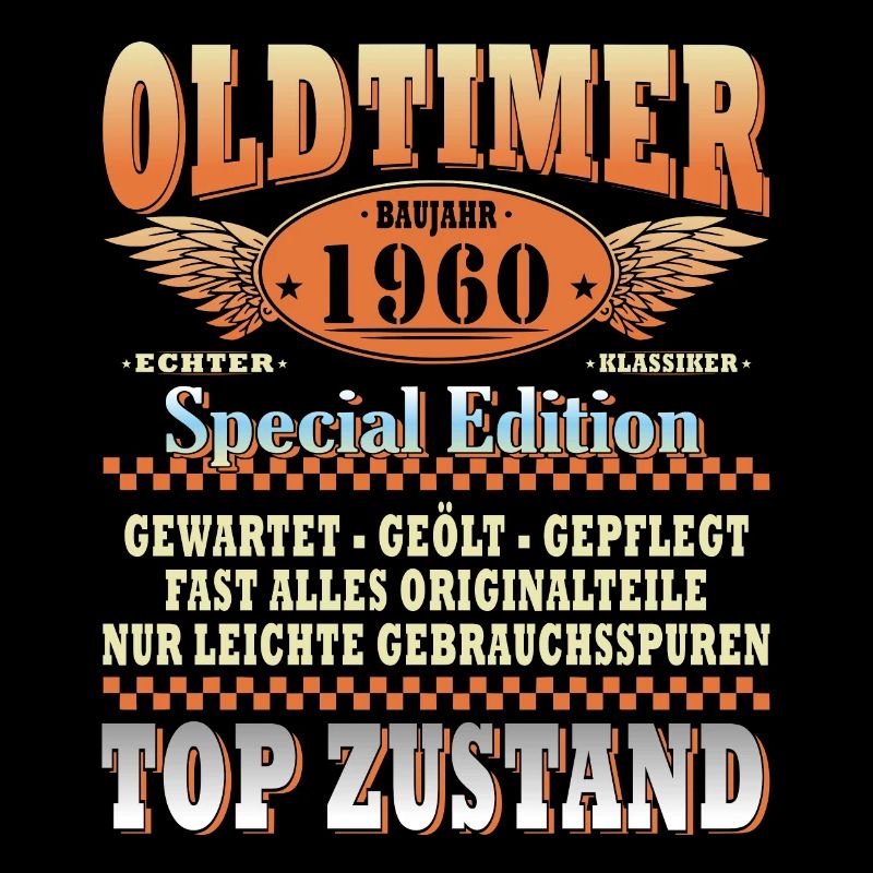 64. GEBURTSTAG OLDTIMER 1960