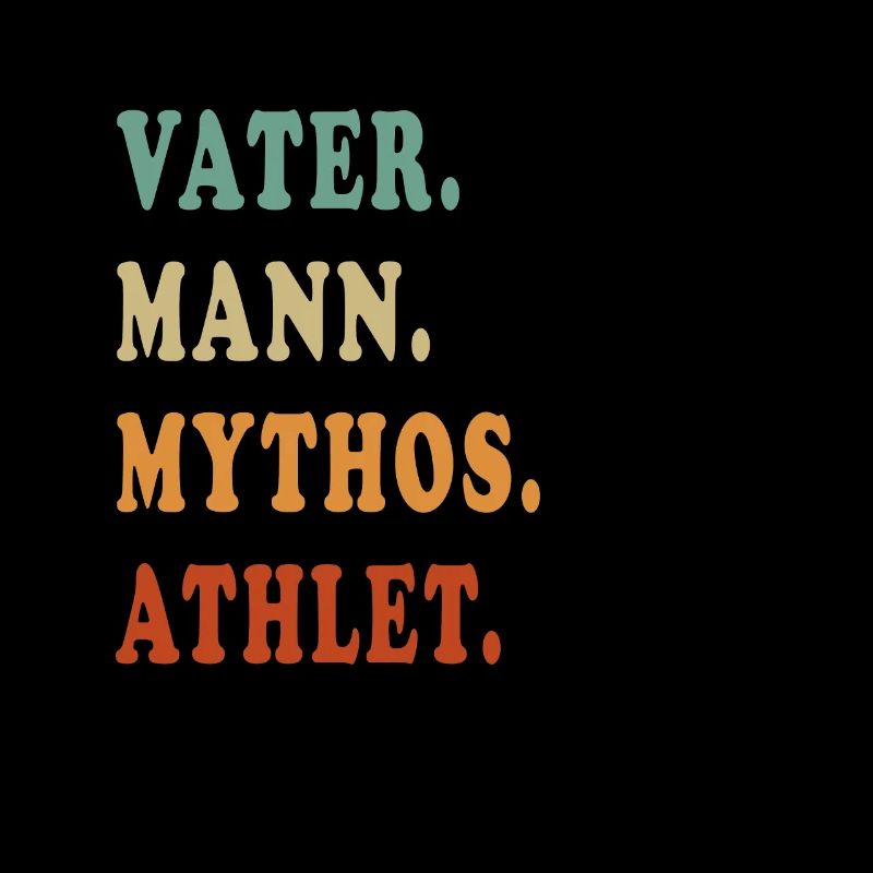 Athlet Vater Mythos