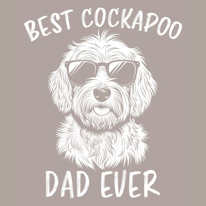 Cockapoo Saying Dad Funny Cockapoo Gift