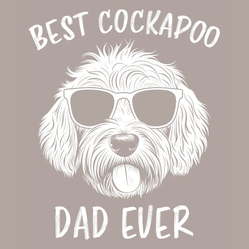 Cockapoo Saying Dad Funny Cockapoo Gift