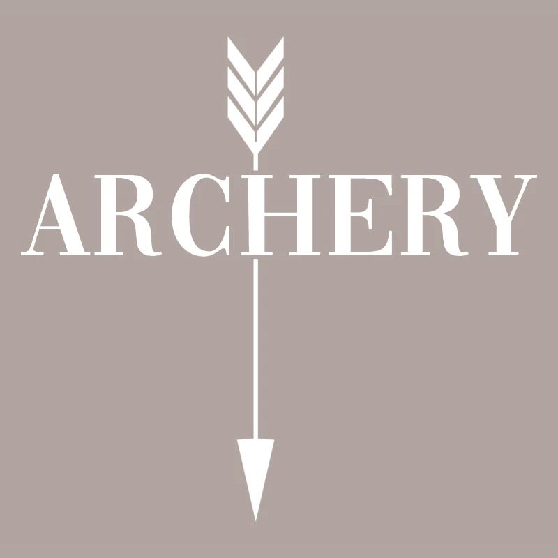 Archer avec cible d’arc « tir à l’arc »
