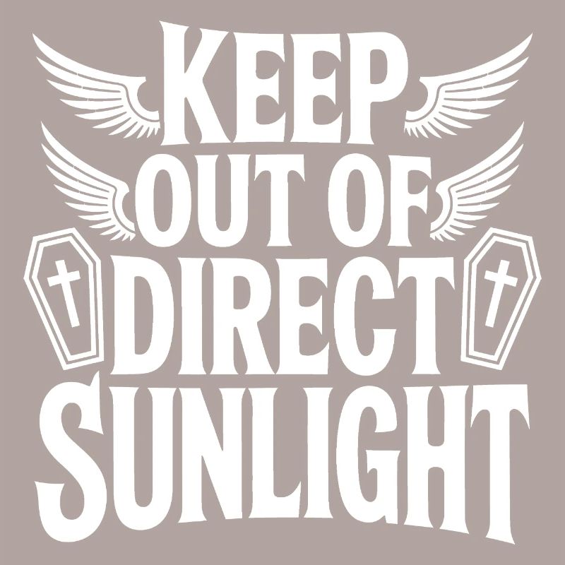 Keep out of direct sunlight! Vampire Goth Emo