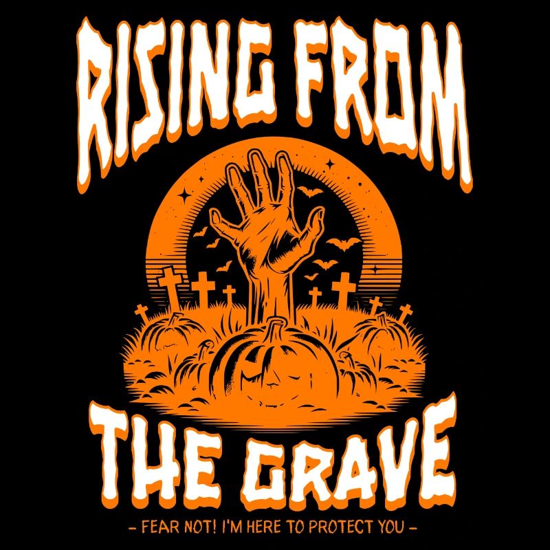 Sortir de la tombe - Scary Halloween Design