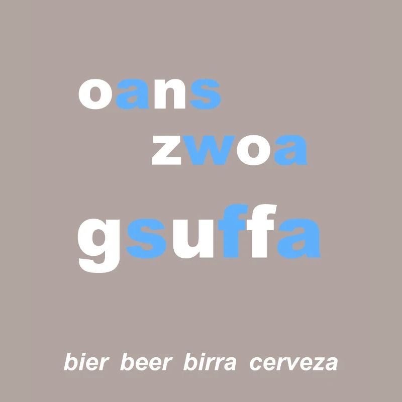 bayerischer Trinkspruch, Bierzelt