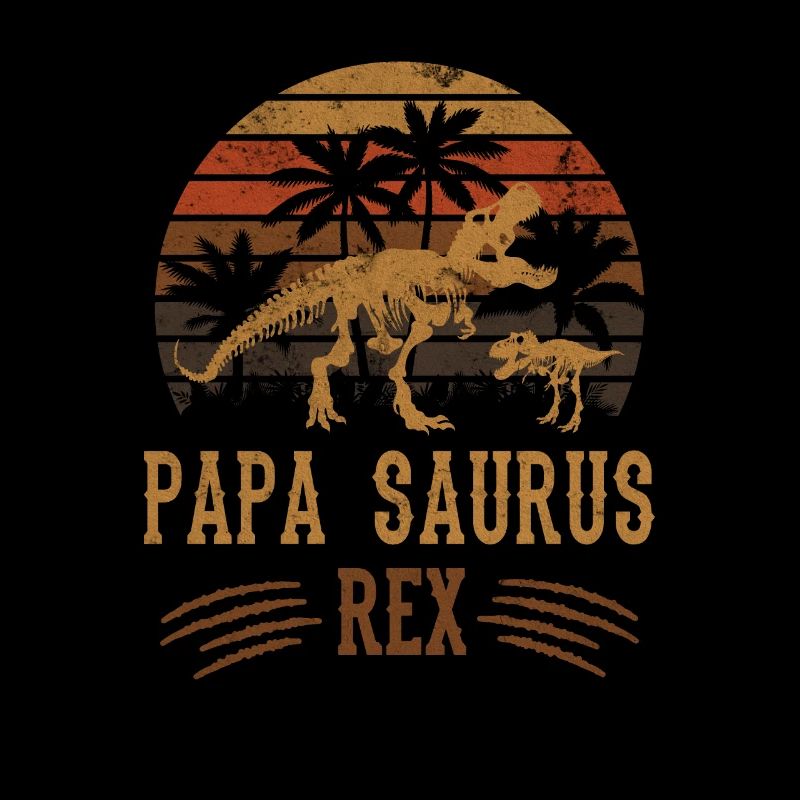 Papa Saurus Rex Dinosaurier Saurier Vatertag