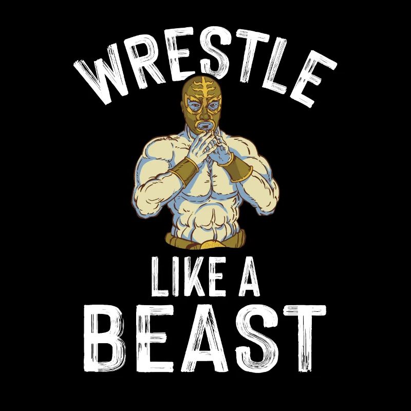 Wrestle Like A Beast Ringer Kampfkunst Pro Wrestle