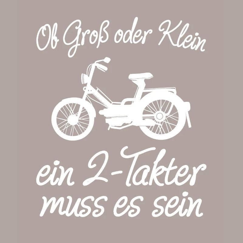 Moped Ob Groß Oder Klein 2 Takter Muss Es Sein