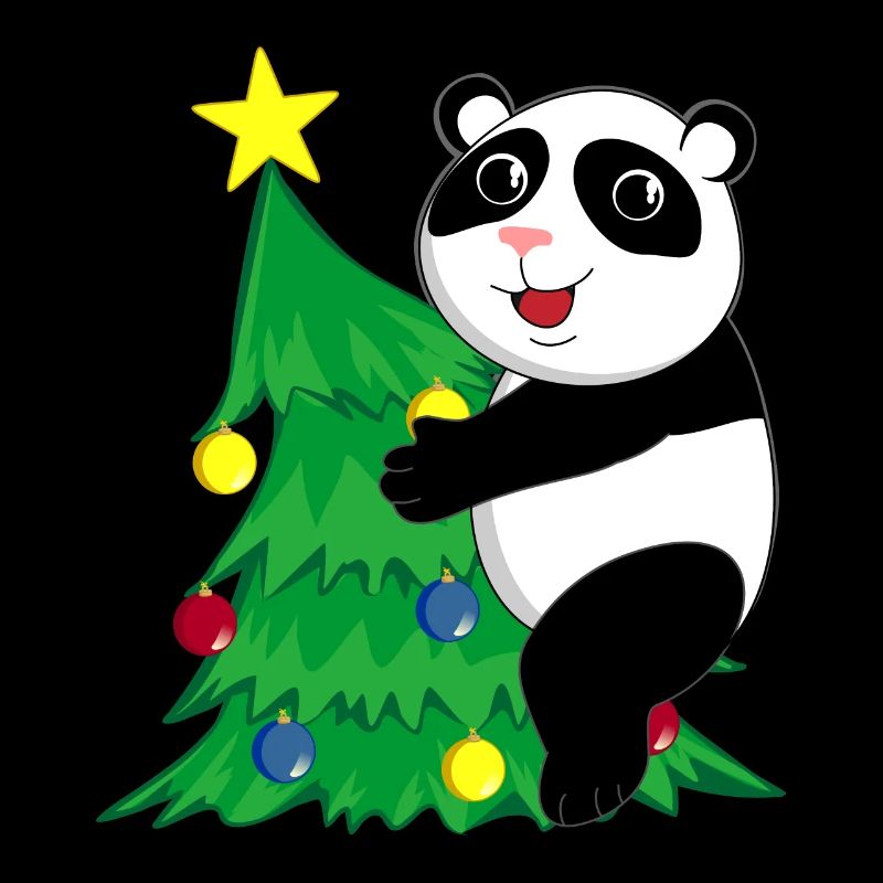 Christmas Panda
