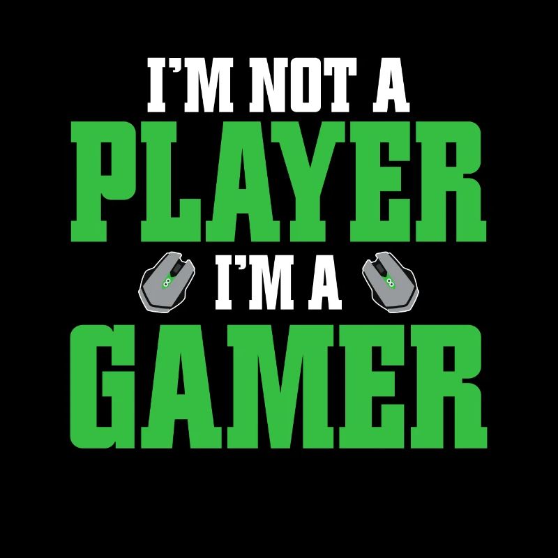 PC Video Gamer Computer Nerd Gaming WASD