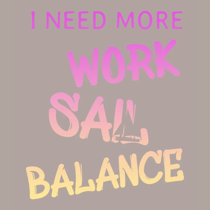 i need more work sail balance