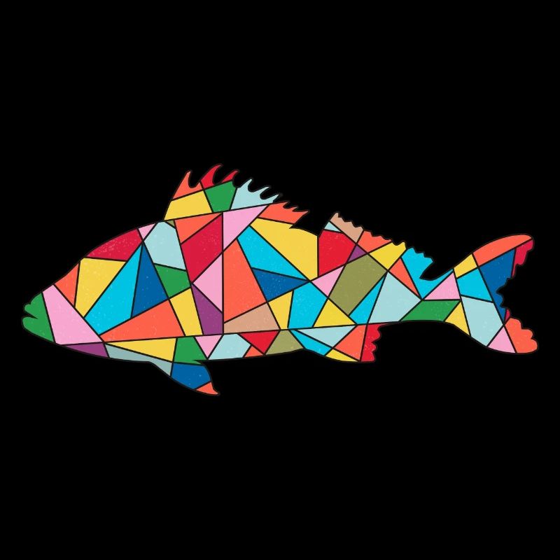 Perch Angler Design Pêche à la perche Pêche à la perche