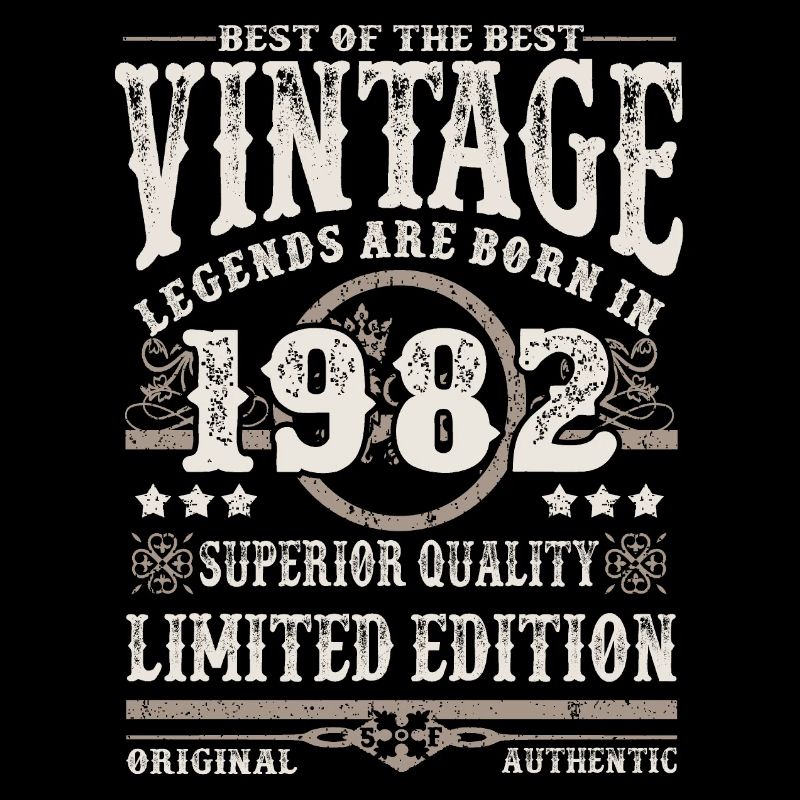 Legends are born in 1982