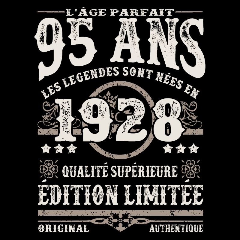 Les légendes sont nées en 1928 - 95 ans
