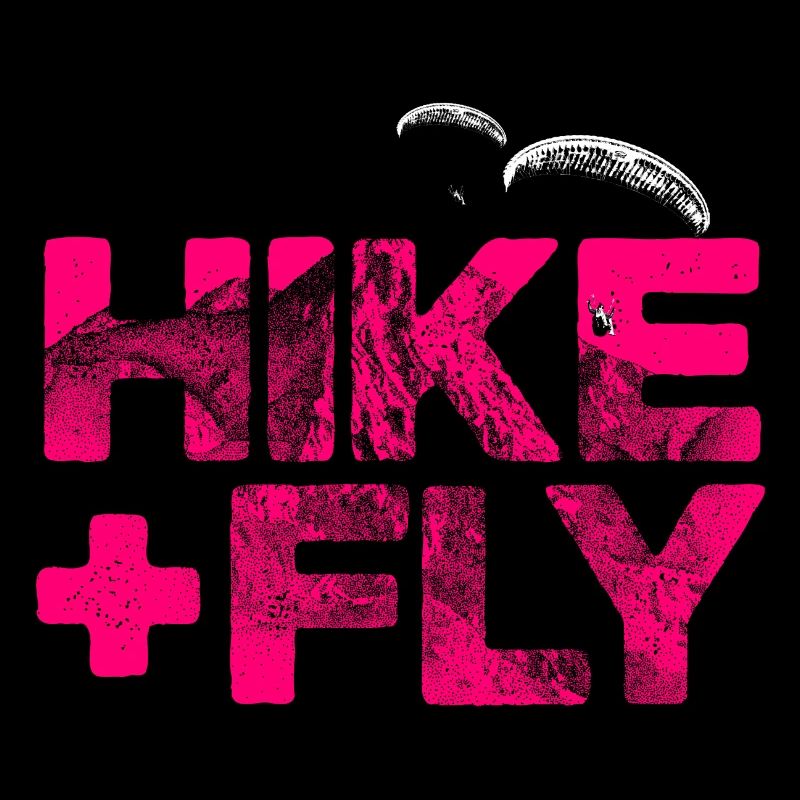 Hike & Fly Paragliding magenta