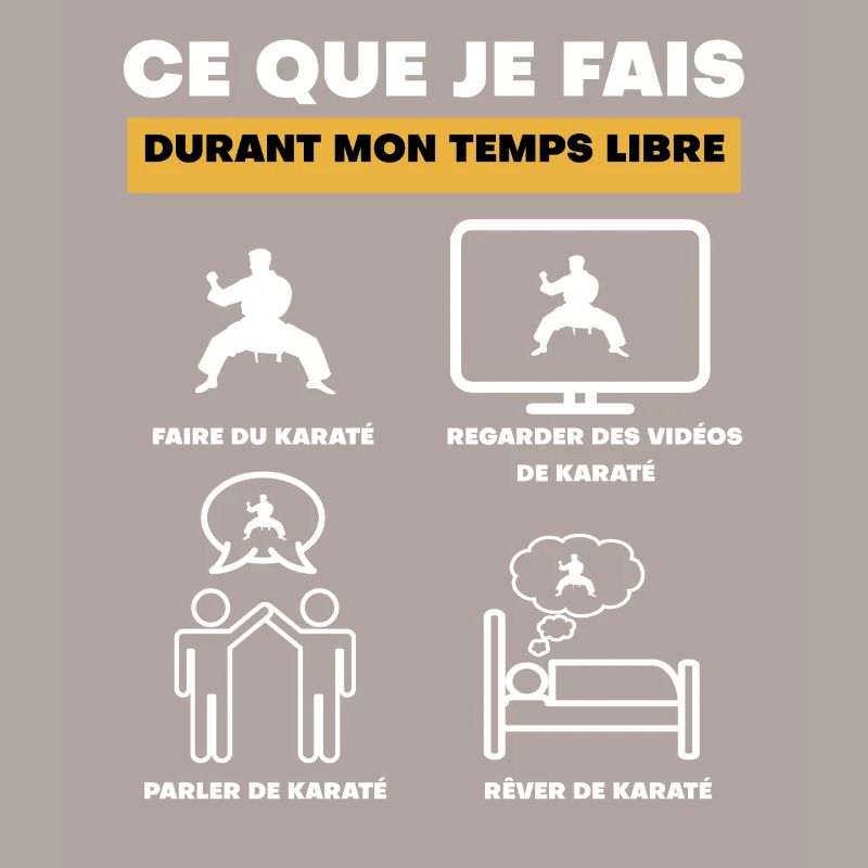 durant temps libre karaté