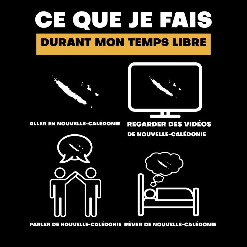 Calédonie durant temps libre