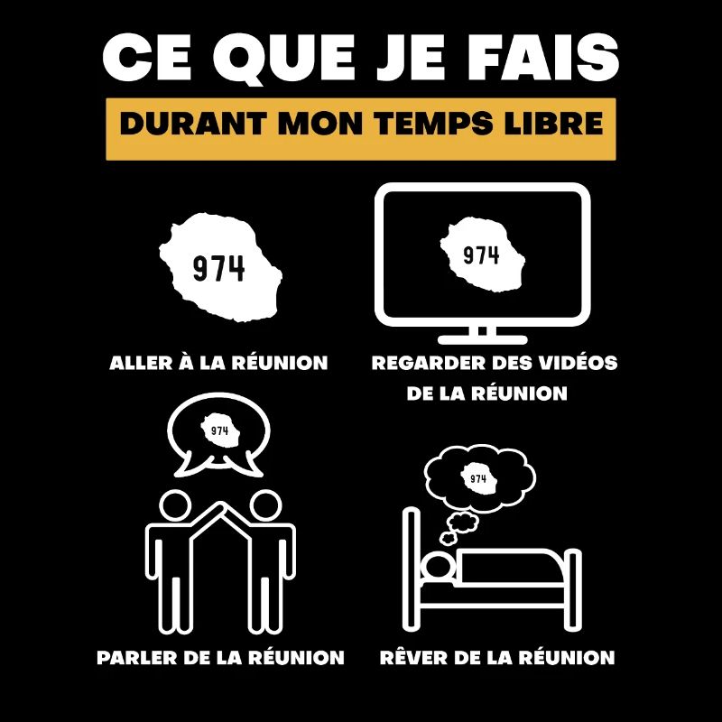 réunion 974 durant temps libre