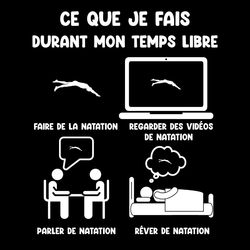 temps libre natation humour drôle
