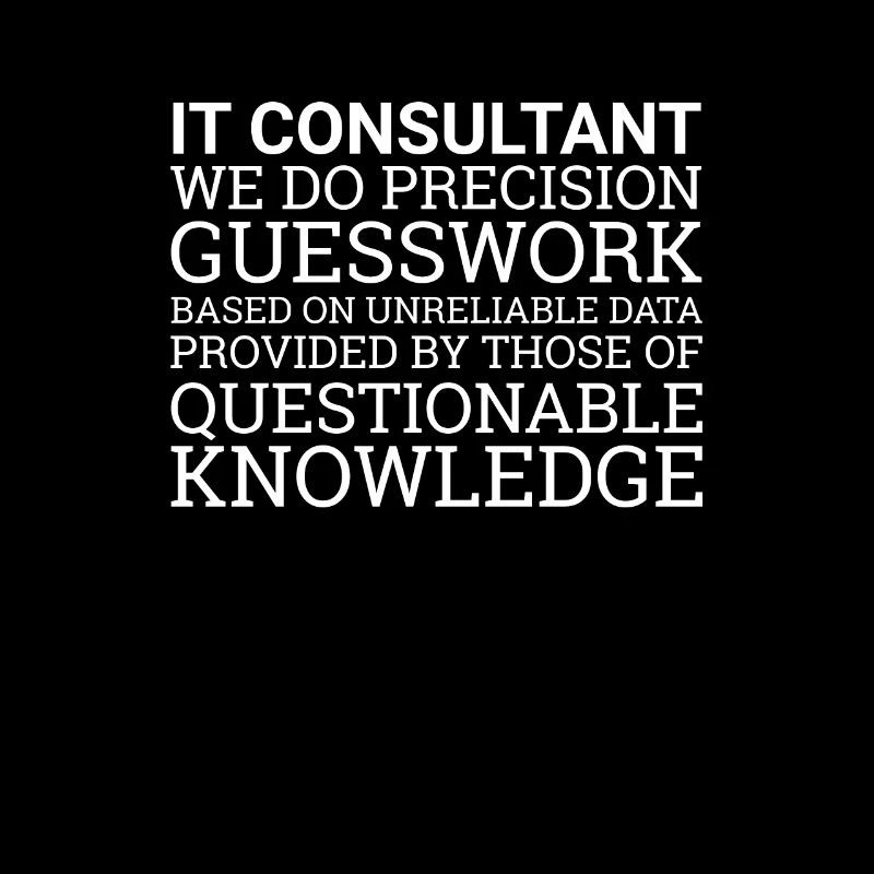 "IT-Consultant Guesswork | IT-Consultant"