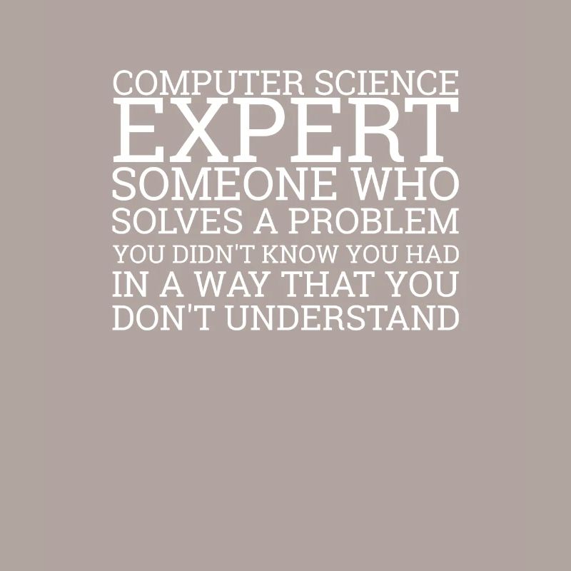 "Computer Science Expert Problem | Informatik"