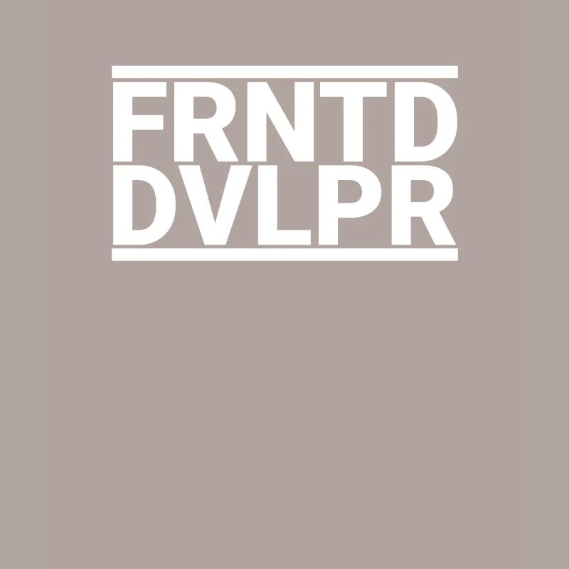 « | développeur frontend Programmeur »
