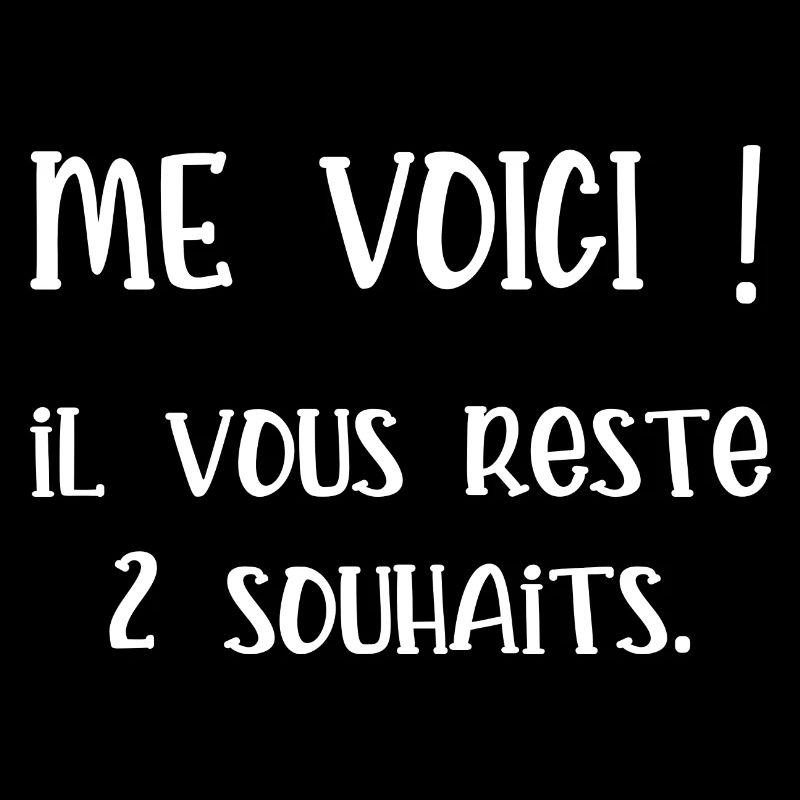 me voici il vous reste 2 souhaits