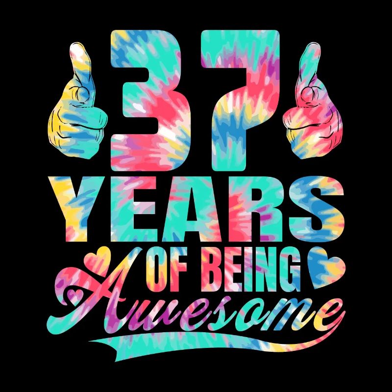 37e anniversaire ou anniversaire 37 ans d’existence