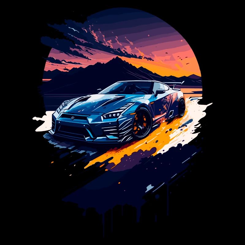 Auto sportiva classica