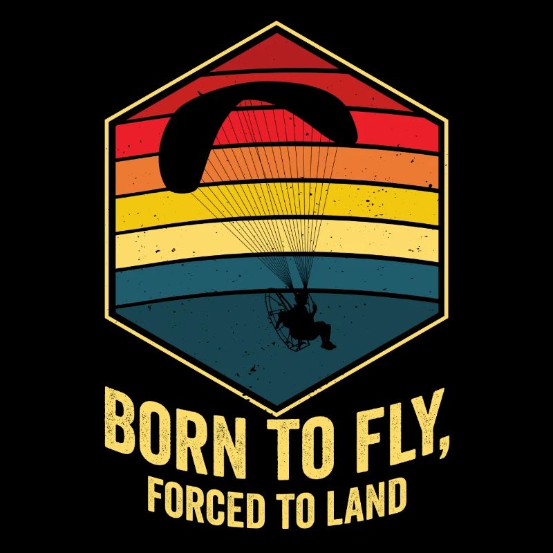 Born To Fly Forcé D’atterrir Paramoteur