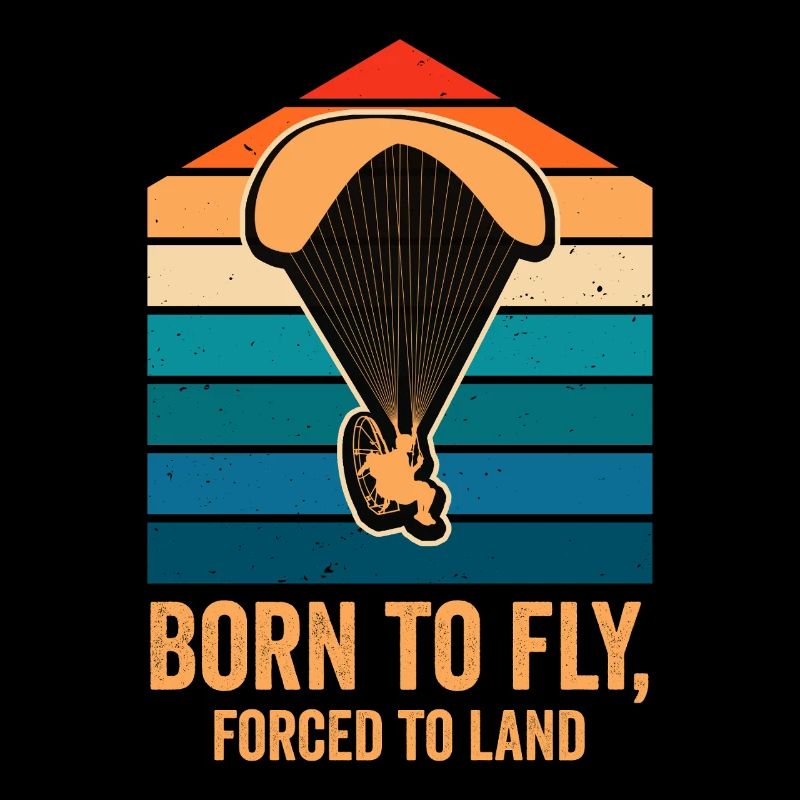 Born To Fly Forcé D’atterrir Paramoteur