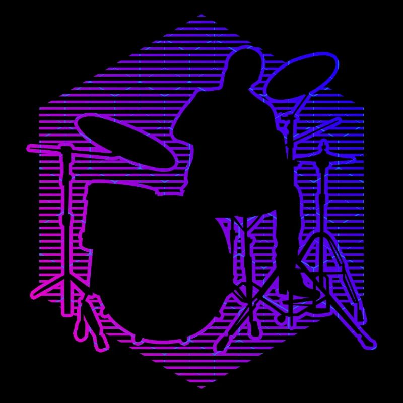 Men's Percussionist Women's Drum Kit Drums