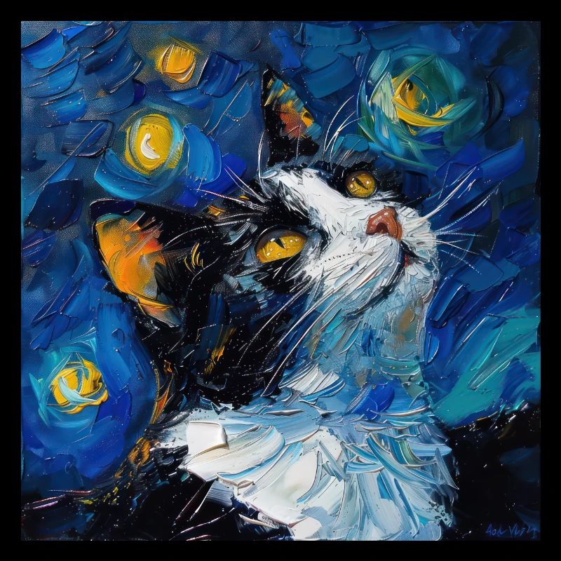 Chat, Motif De Chat