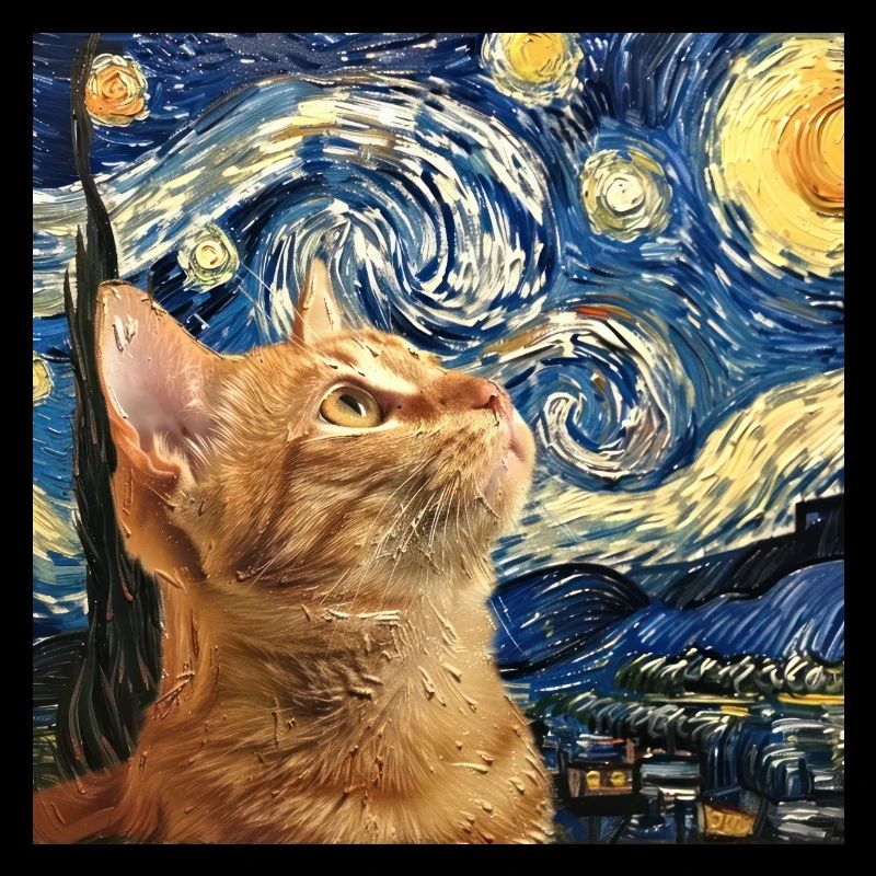 Chat, Motif De Chat