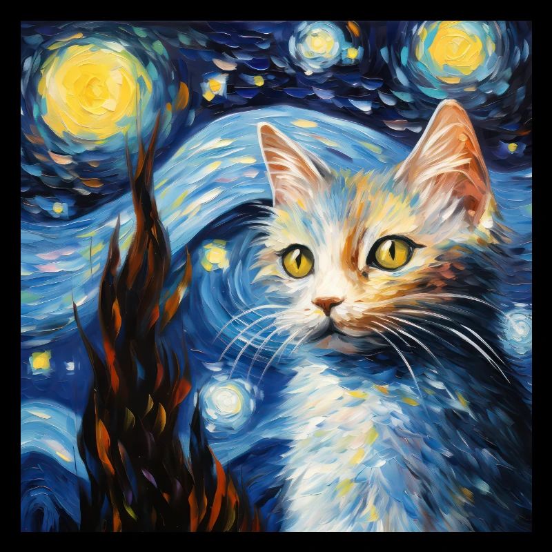 Chat, motif chat, cadeau