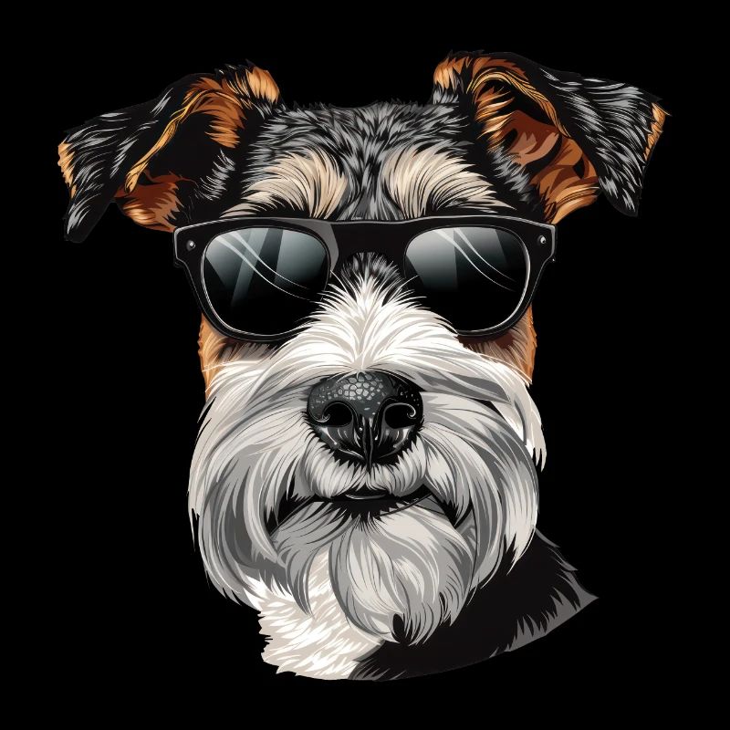 Drahthaar Foxterrier, Wire Fox Terrier, Hund