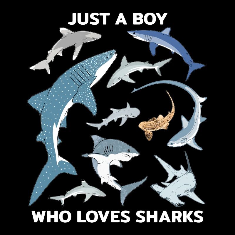Juste un garçon qui aime les requins