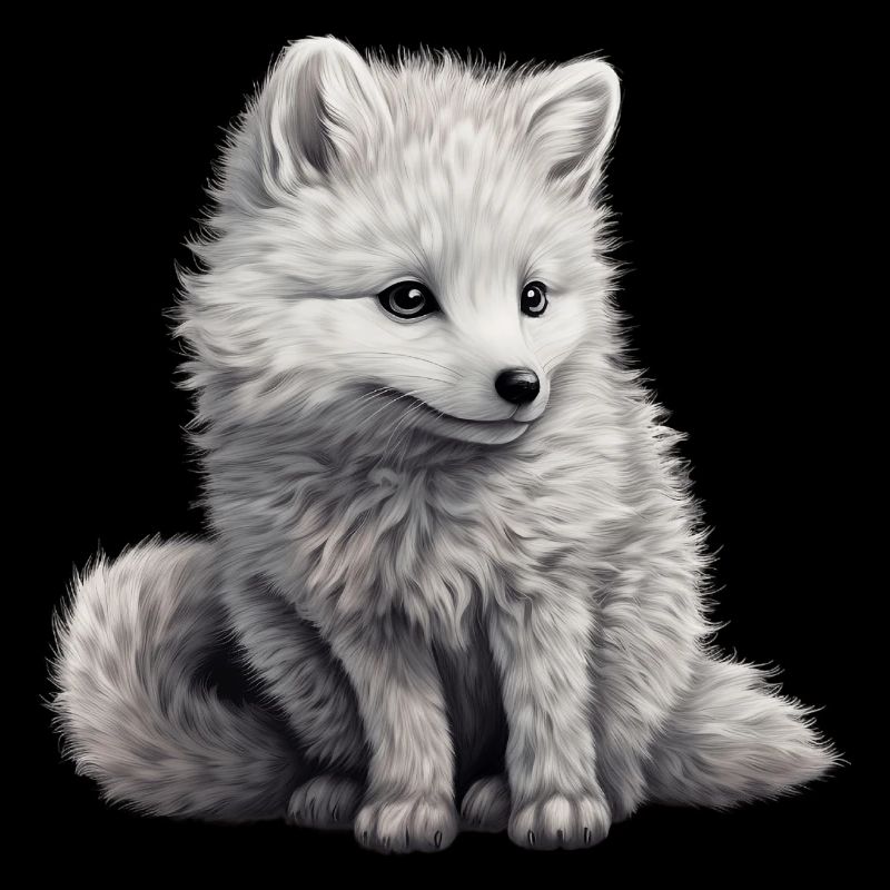 Arctic Fox Forest Animal Nature Fox
