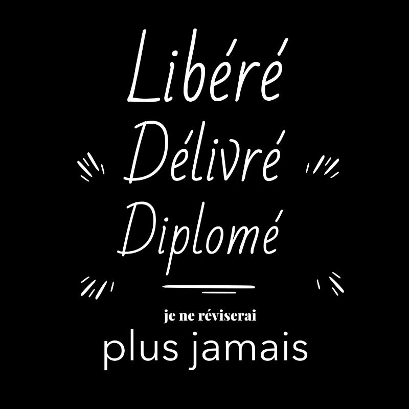 Libéré délivré diplomé
