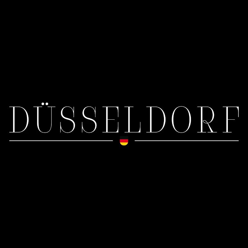 Dusseldorf, Germany Elegance T-Shirt