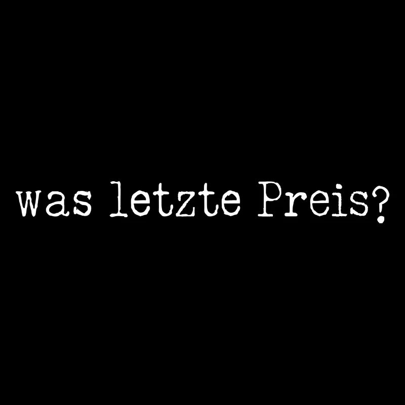 was letzte Preis eBay Spruch Schrift