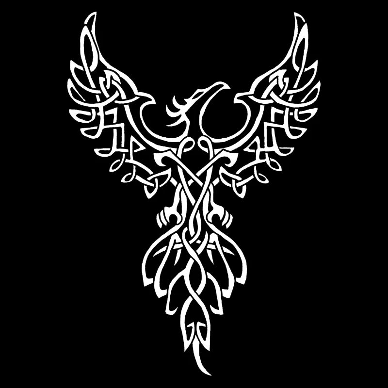 Symbole du phénix blanc