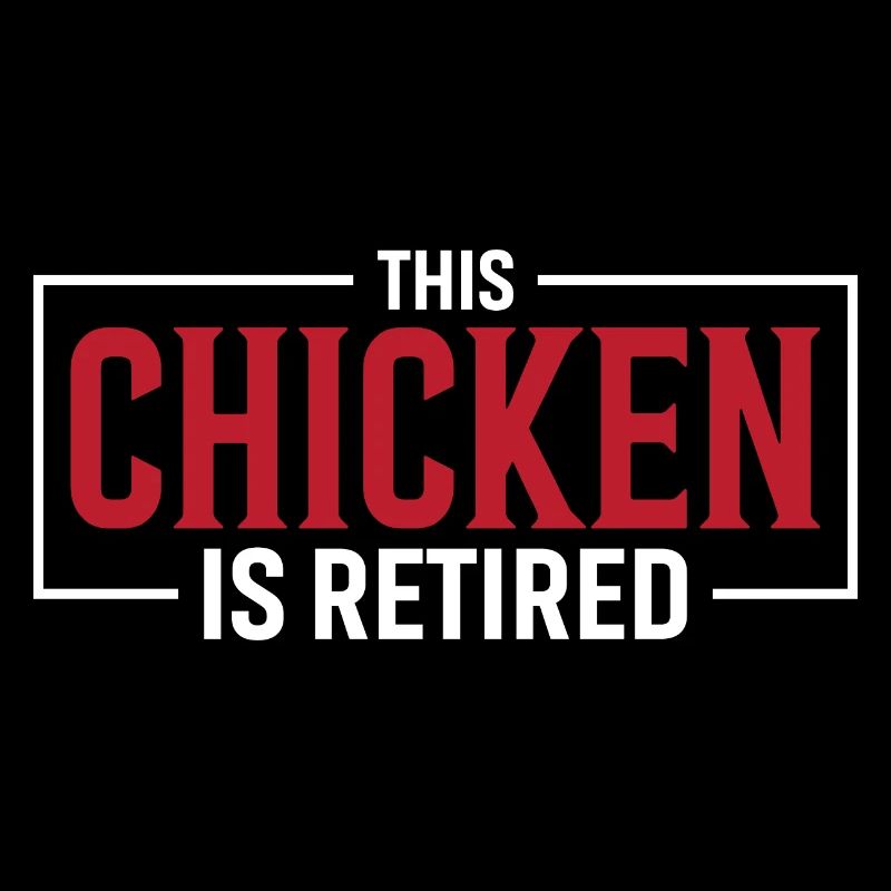 Ce poulet est à la retraite