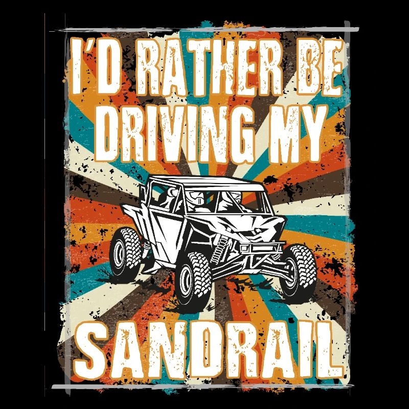 Id rather be driving my sandrail - Dune Buggy
