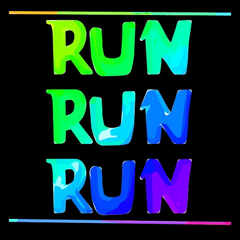 Exécuter run run run | | sportive | en cours d’exécution Aptitude