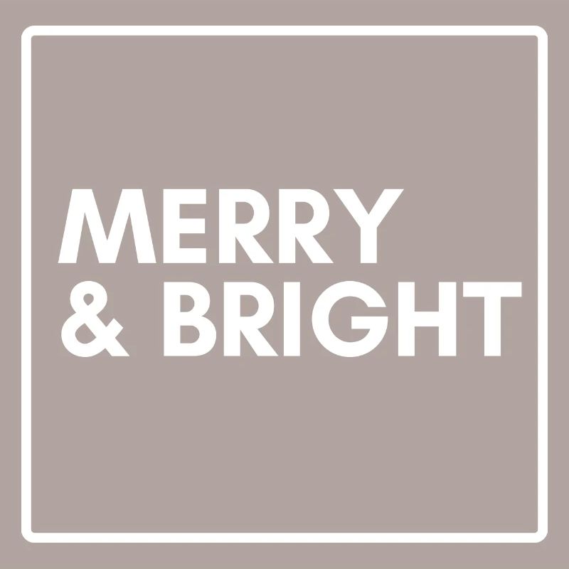 Merry & Bright: Moderner Weihnachtspullover