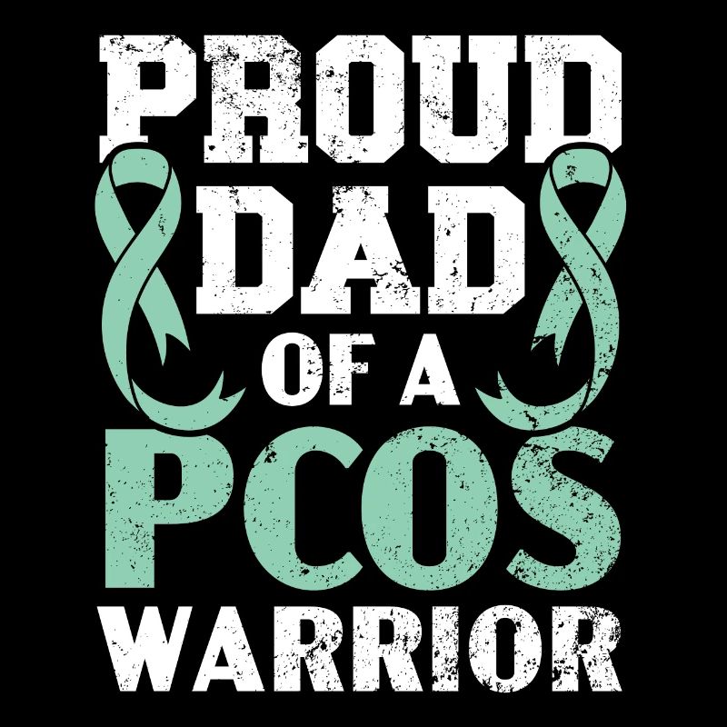 Vater eines PCOS Warrior Polyzystischen Ovarialsyndroms