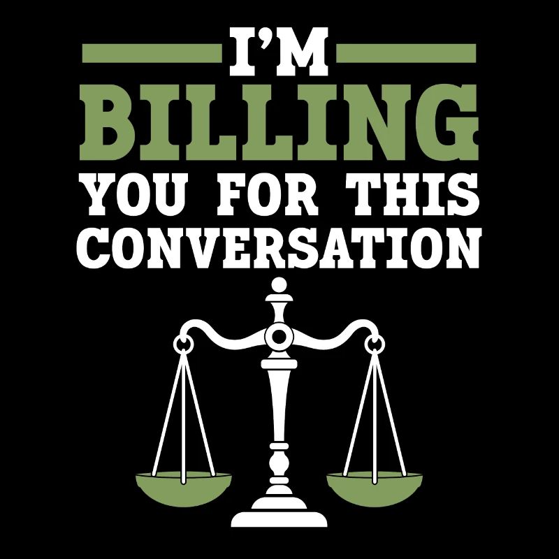 Je vous facture pour cet avocat de conversation