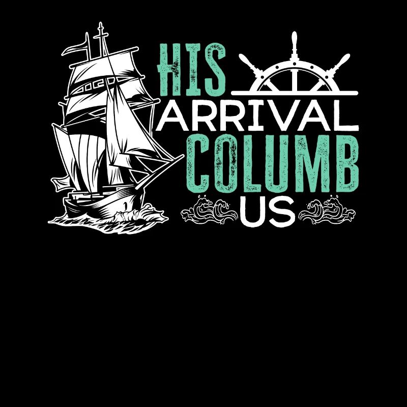 Son arrivée Columb Us Jour de Christophe Colomb